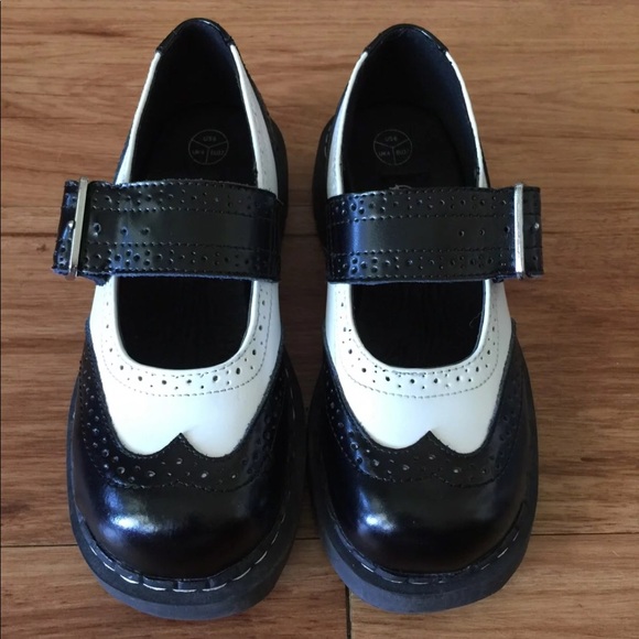 T.U.K Shoes | Tuk Anarchic Brogue Mary Jane Creepers | Poshmark